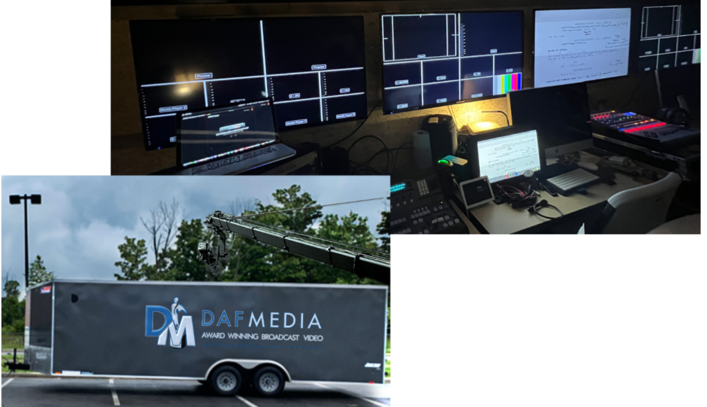 Mobile Unit - Live Broadcast Mobile AV Production Truck Video Services - DAF Media - Ohio V3